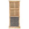vidaXL Highboard mit T&uuml;r 45x32x110 cm Mango Massivholz