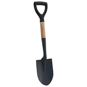 vidaXL Schaufel Schwarz 68,5 cm