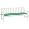 vidaXL Gartenbank-Auflage Gr&uuml;n 180x50x7 cm Oxford-Gewebe