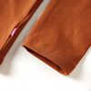 Kinder-Langarmshirt Cognac 128