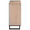 vidaXL Sideboard 90x34x75 cm Massivholz Mango