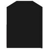 vidaXL TV-Schrank mit LED-Leuchten Schwarz 120x35x40 cm