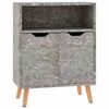 vidaXL Sideboard Betongrau 60x30x72 cm Holzwerkstoff