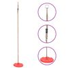 vidaXL Tellerschaukel 200 cm Rot