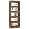 vidaXL B&uuml;cherregal/Raumteiler R&auml;uchereiche 60x30x135 cm Holzwerkstoff
