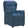 vidaXL Relaxsessel Blau Stoff