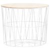 vidaXL Couchtische 4 Stk. Weiß