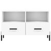 vidaXL TV-Schrank Wei&szlig; 80x36x50 cm Holzwerkstoff