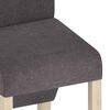 vidaXL Esszimmerst&uuml;hle 4 Stk. Taupe Stoff