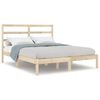 vidaXL Massivholzbett ohne Matratze 120x200 cm Kiefernholz