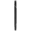 vidaXL Teppich Rund Grau 80 cm Bambus