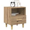 vidaXL Nachttisch Artisan-Eiche 40 x 35 x 47 cm Holzwerkstoff