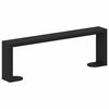 vidaXL M&ouml;belbeine 12 Stk. Schwarz 311 x 40,5 x 100 mm Eisen