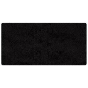 vidaXL Teppichläufer Schwarz 100 x 200 cm 100% Polypropylen Tuft