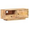 vidaXL TV-Schrank 90x30x35 cm Mango Massivholz