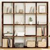 vidaXL B&uuml;cherregal R&auml;uchereiche 137,5x29x137,5 cm Holzwerkstoff