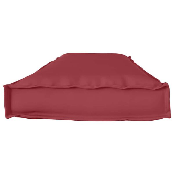 vidaXL Kissen Weinrot 140 x 40 x 8 cm Oxford-Stoff