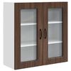 vidaXL Geschirrsp&uuml;lerfront Kalmar Braun Eichen-Optik 80 x 31 x 80 cm