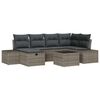 vidaXL Sofa Set 7 stk. Poly-Rattan