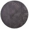 vidaXL Bereichsteppiche Rund SIROLO Anthrazit &Oslash; 200 CM Polyester