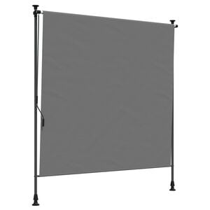 vidaXL Outdoor Rollo Hellgrau 150 x 270 cm