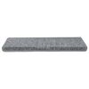 vidaXL Stufenmatten 30 Stk. 65x21x4 cm Hellgrau Rechteckiger Rand