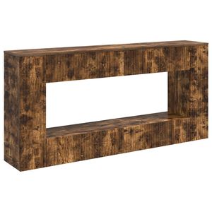vidaXL Konsolentisch R&auml;uchereiche 155 x 29 x 74 cm Holzwerkstoff
