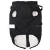vidaXL Hundemantel Schwarz L44 Fleece und Polyester