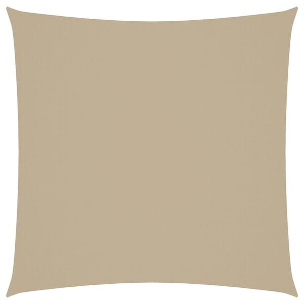 vidaXL Sonnensegel Oxford-Gewebe Quadratisch 2x2 m Beige