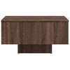 vidaXL Couchtisch Braun Eichen-Optik 60x60x31,5 cm Holzwerkstoff
