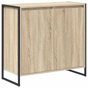 vidaXL Seitenschrank Sonoma-Eiche 79 x 36 x 75 cm Holzwerkstoff