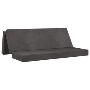 vidaXL Klappsofa Bett 200 x 67 x 45 cm Dunkelgrau