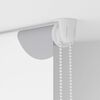 vidaXL Duschrollo 140x240 cm Stoffbreite 136 cm
