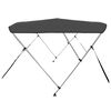 vidaXL 3-Bow Bimini Top Anthrazit 183x140x137 cm