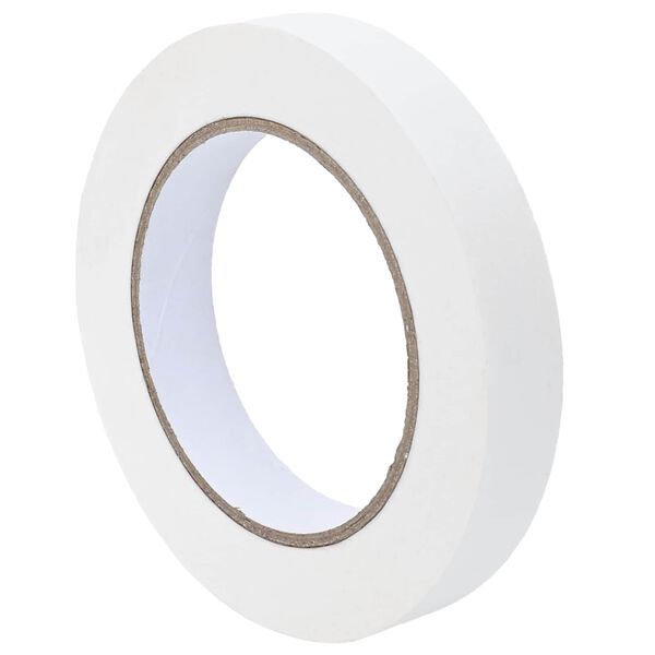 vidaXL Malerklebeb&auml;nder 12 pcs Wei&szlig; 19mm x 50m Papier