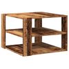 vidaXL Couchtisch Altholz-Optik 58x58x40 cm Holzwerkstoff