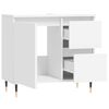 vidaXL Badschrank Wei&szlig; 65x33x60 cm Holzwerkstoff
