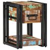 vidaXL Nachttisch 2 pcs Mehrfarbig 30 x 30 x 40 cm Massives Altholz