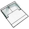 vidaXL Vogelfalle Gr&uuml;n 50 x 60 x 1,9 cm Polyethylen