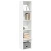vidaXL B&uuml;cherregal Wei&szlig; 40x30x189 cm Holzwerkstoff