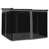 vidaXL Pavillon mit Netzw&auml;nden Anthrazit 3x3 m Stahl