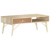 vidaXL Couchtisch 118&times;57&times;45 cm Massivholz Mango