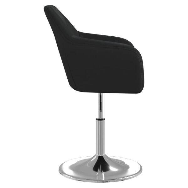 vidaXL Barhocker Schwarz Kunstleder