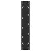 vidaXL Bartischbeine Schwarz 2 Stk. 40x(90-91) cm Stahl