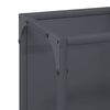 vidaXL Brennholzregal Anthrazit 25x25x100 cm Kaltgewalzter Stahl