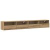 vidaXL TV-Wandschrank 2 stk. Artisan-Eiche Holzwerkstoff