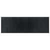 vidaXL Teppich Rechteckig Grau 100x300 cm Bambus