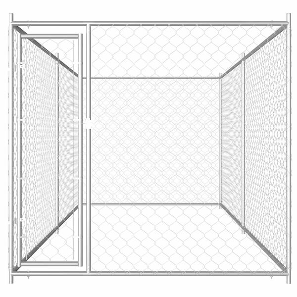 vidaXL Outdoor-Hundezwinger 382x192x185 cm