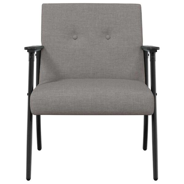 vidaXL Sessel Taupe 59 x 75 x 78 cm Stoff