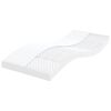vidaXL Tagesbett Ausziehbar mit Matratzen Blau 90x200 cm Samt